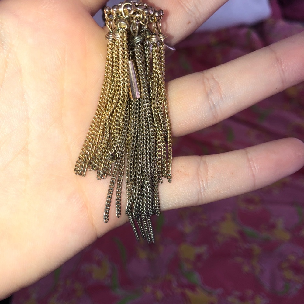 Kendra scott White pearl necklace tassel SOLD - Picture 5 of 5